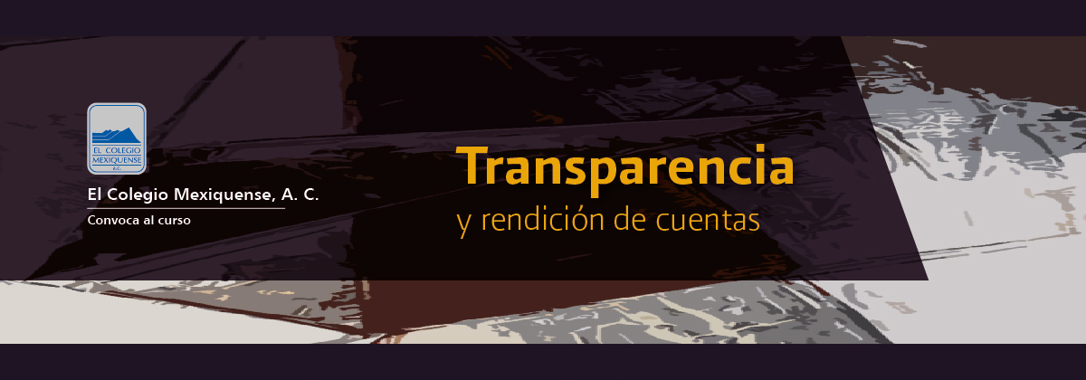 Curso: Transparencia y rendición de cuentas