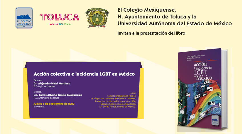 Presentación de libro: Acción e incidencia LGBT en México