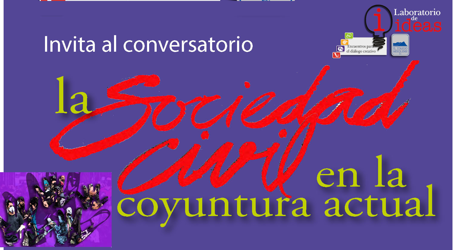 Conversatorio:  La Sociedad Civil en la coyuntura actual