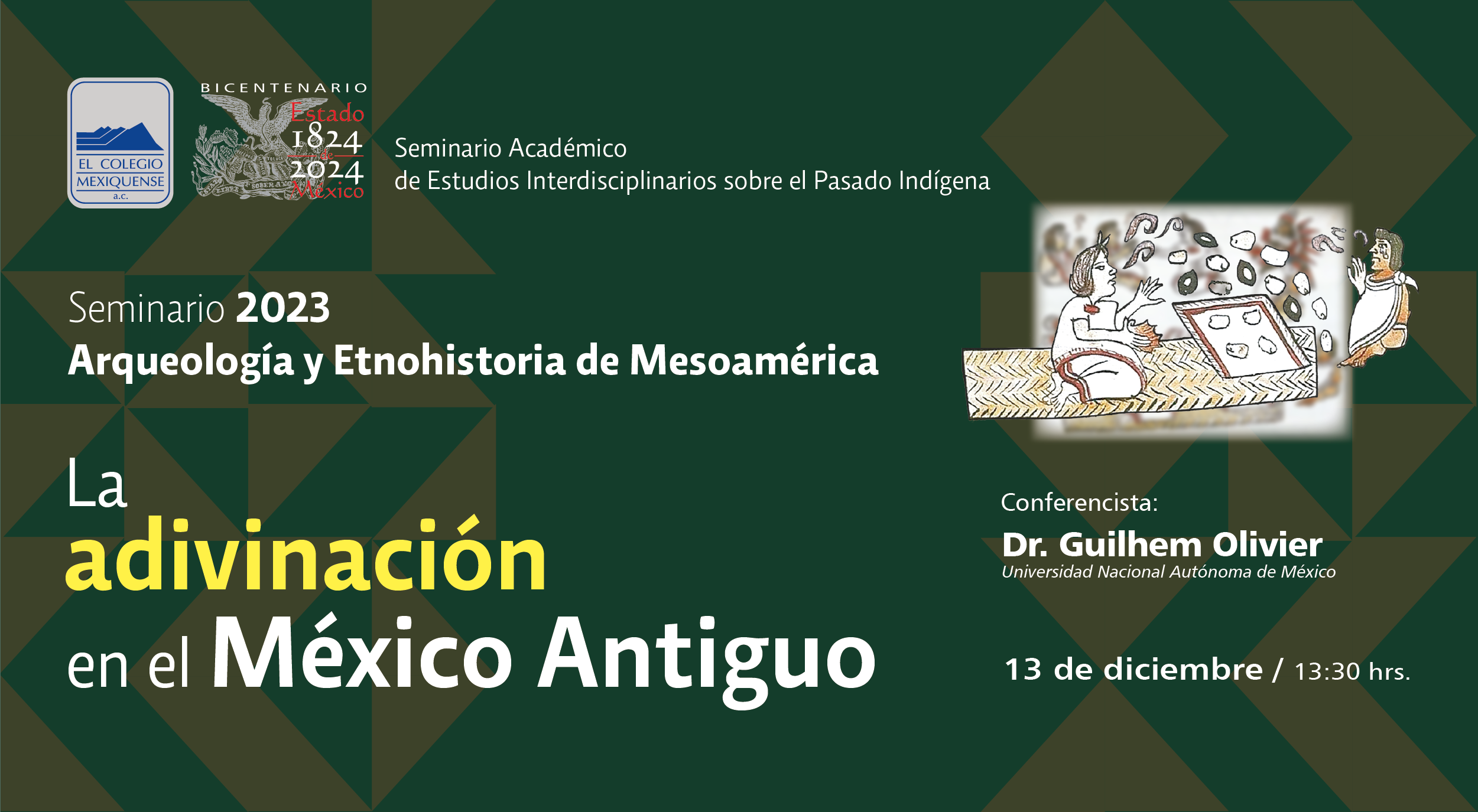 Conferencia: La adivinación en el México Antiguo