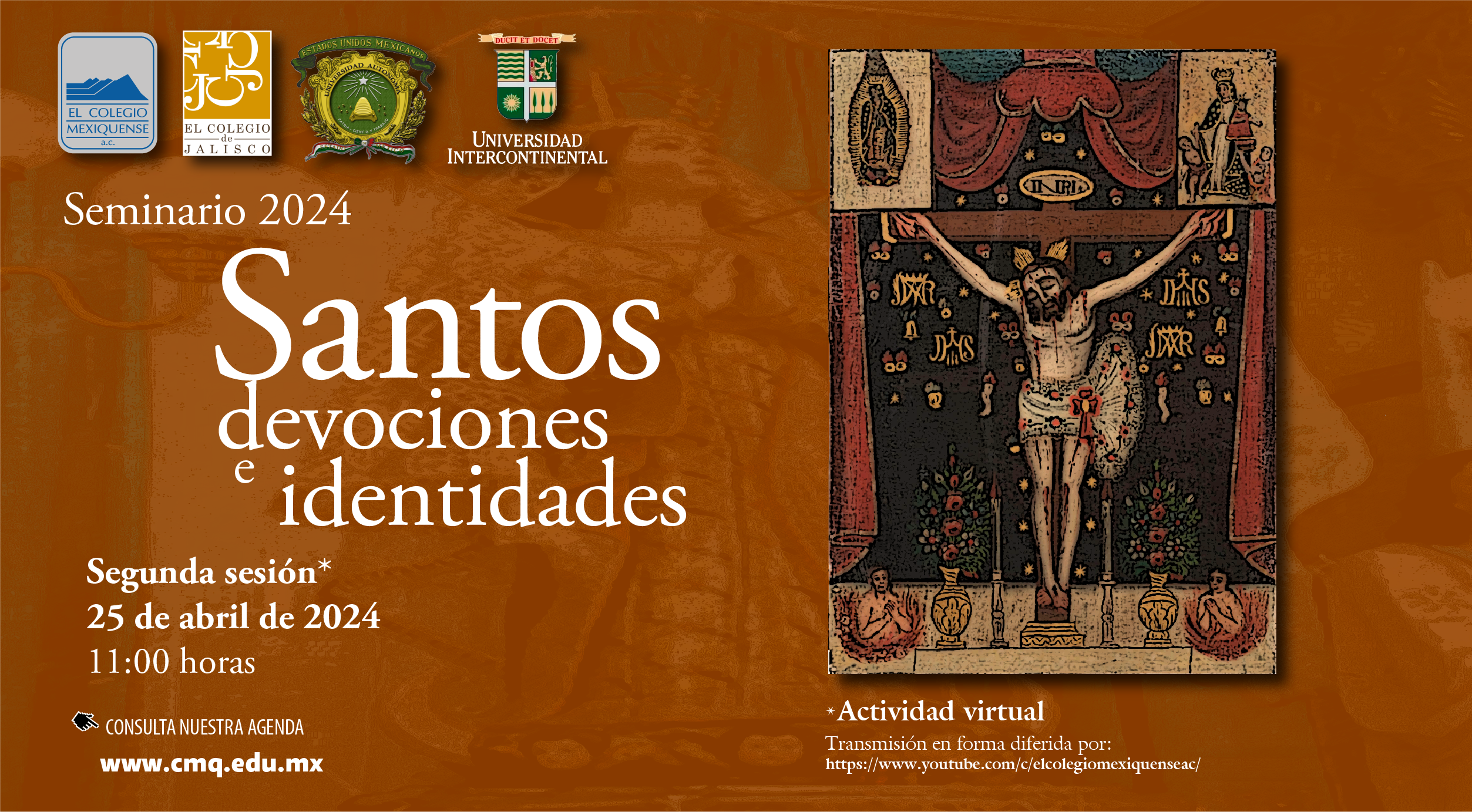 Seminario 2024. Santos, devociones e identidades. Segunda sesión